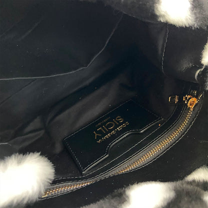 Dolce & Gabbana Fur Sicily Bag