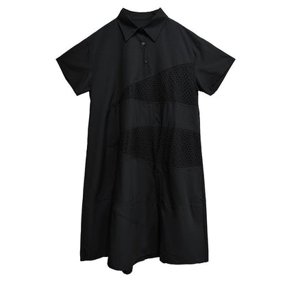 Short Sleeve Shirt Dress