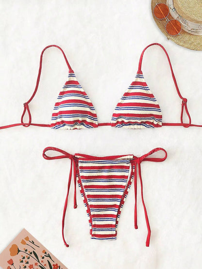 Katia Vacation-Style Striped Bikini