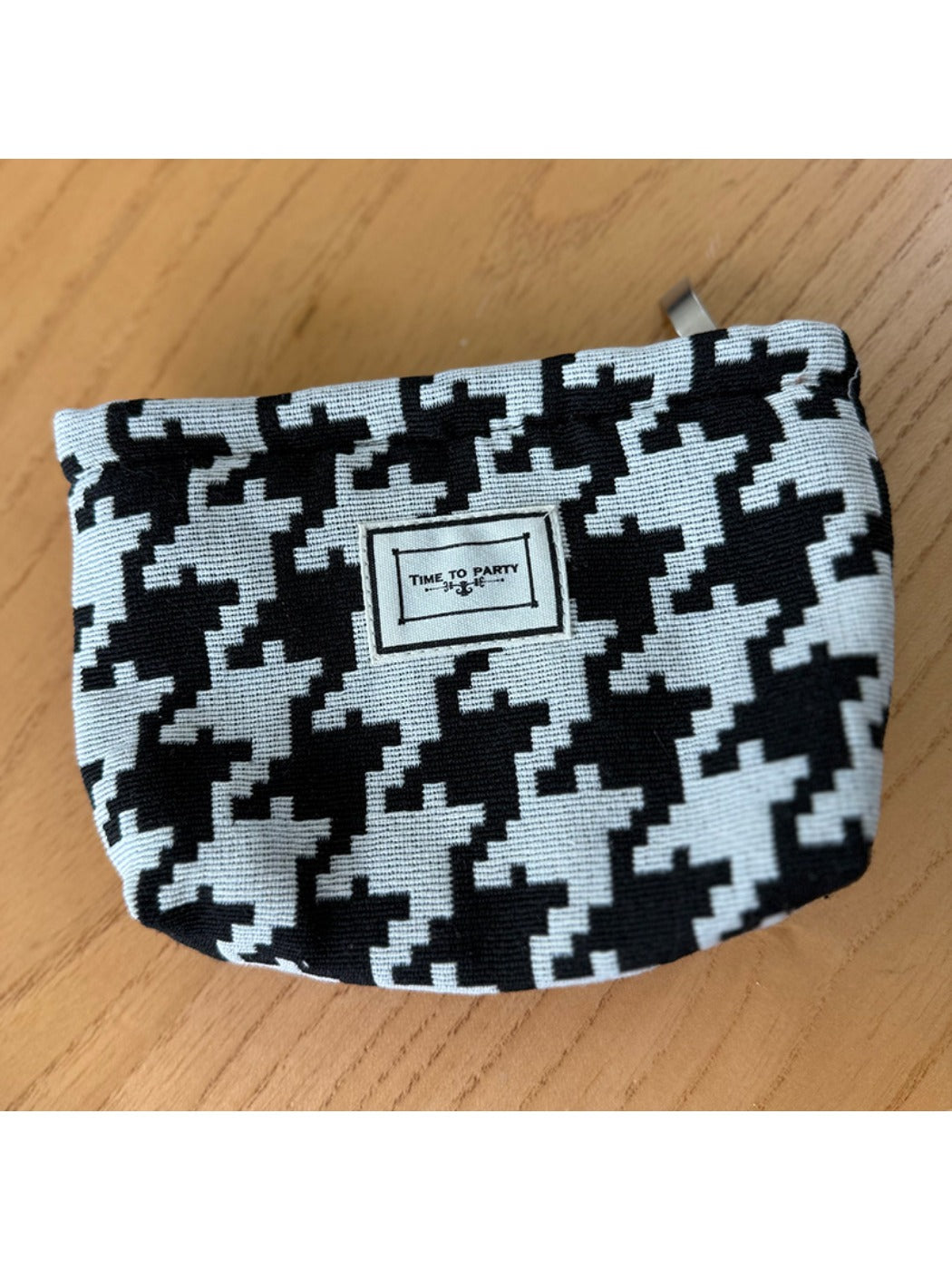 Cosbai - Cosmetic Bag with Classic Plaid Patterns