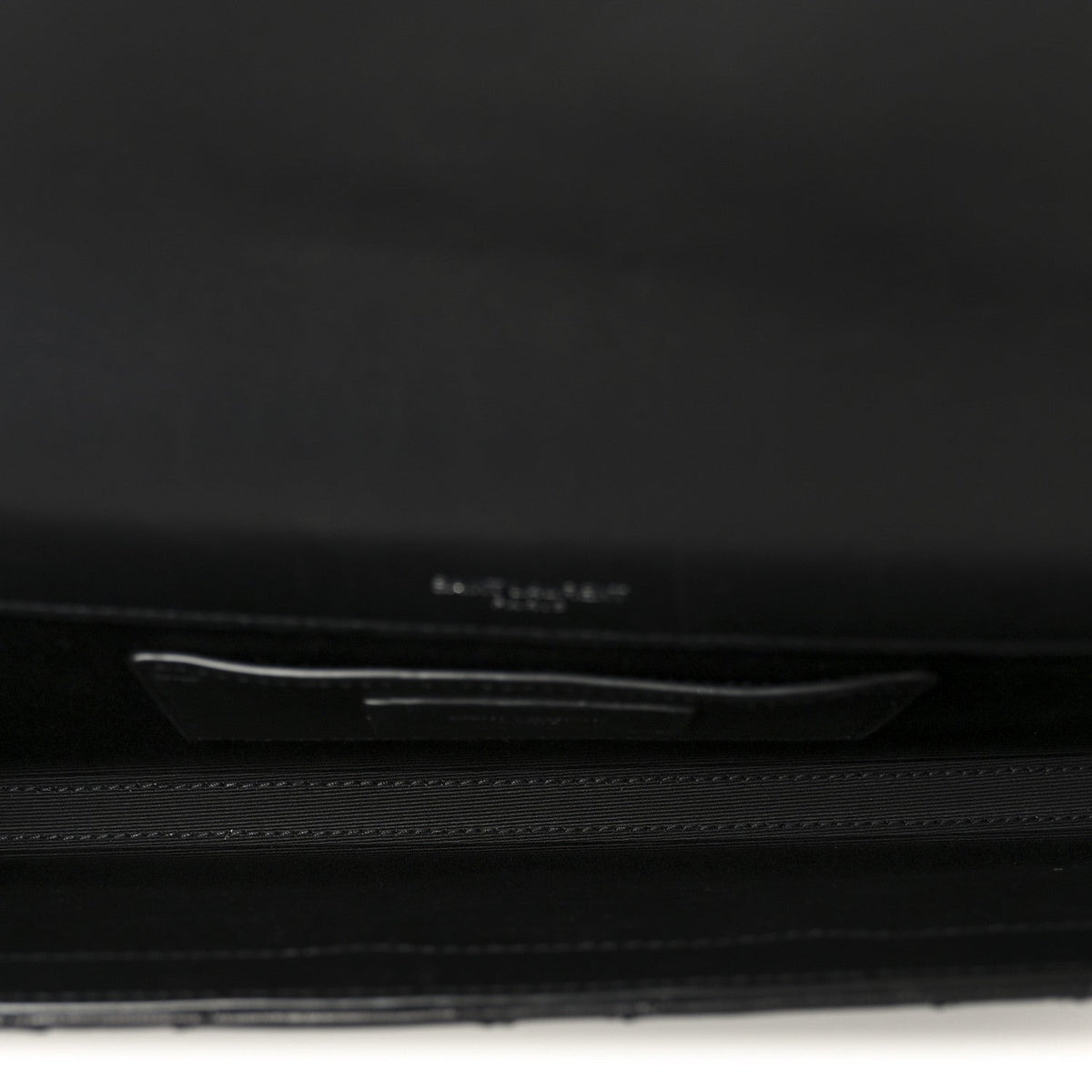 Lambskin Quilted Kate Clutch Black