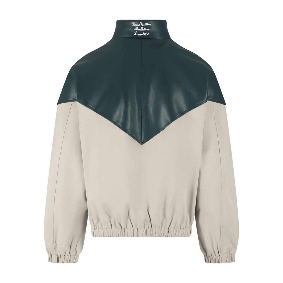 LV 25SS Mixed Leather Sweatshirt/Jacket 491946