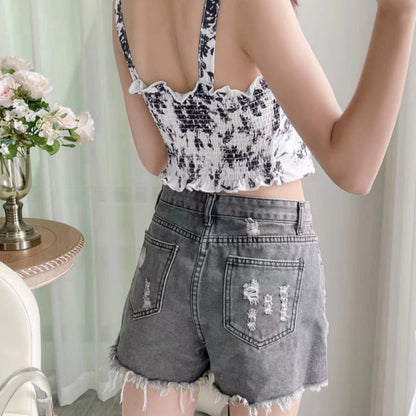 Vesty - Adjustable V-Neck Cami Top - Sweet &amp; Sexy