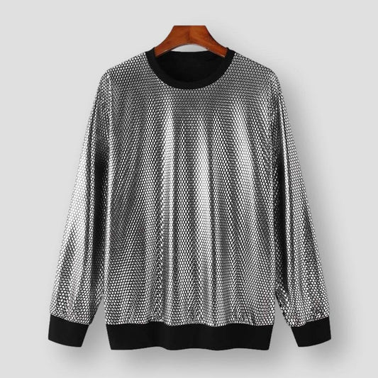 Sky Madrid Lavon Sequin Shirt