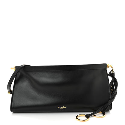 Calfskin Small Le Click East West Bag Black