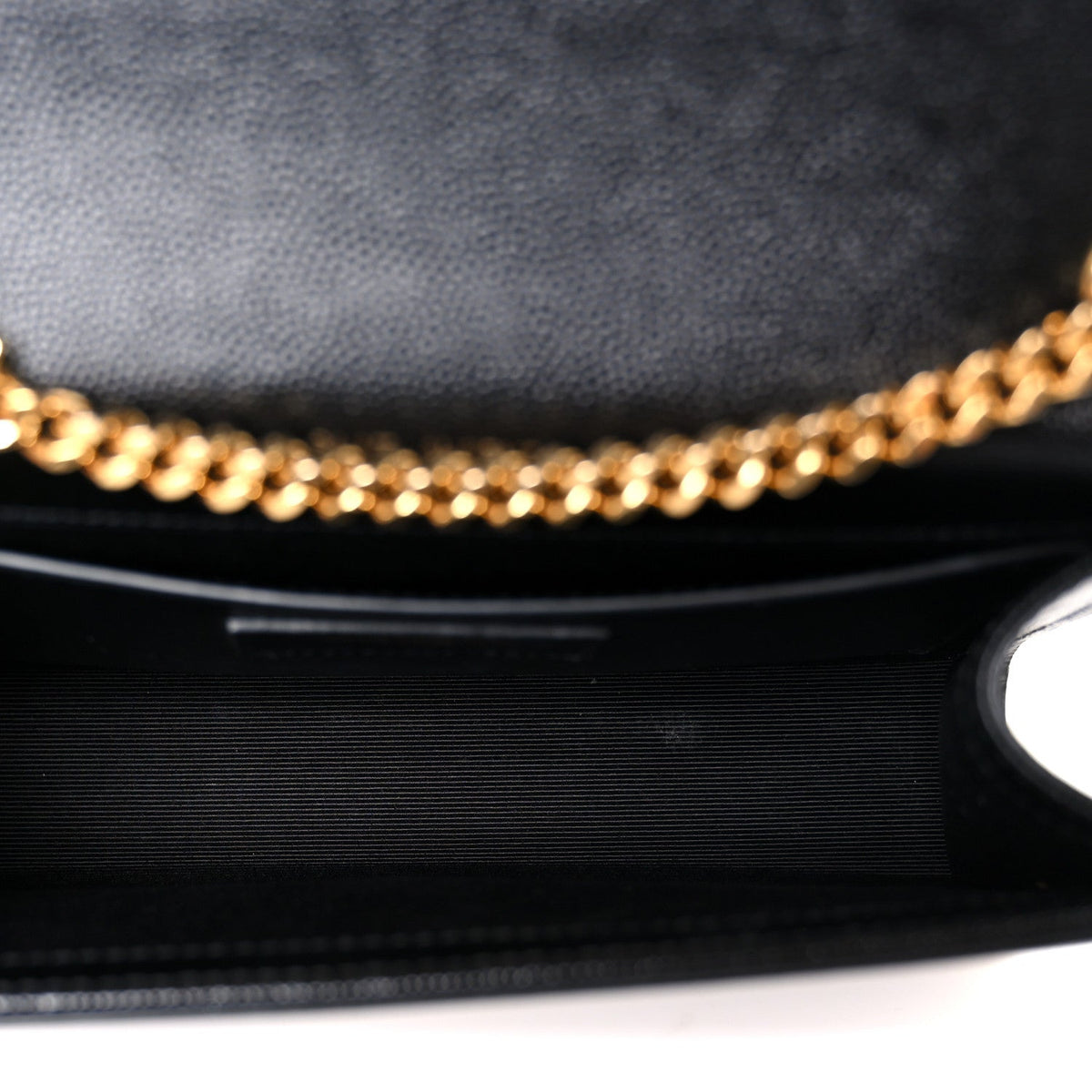 Grain De Poudre Small Monogram Kate Satchel Black