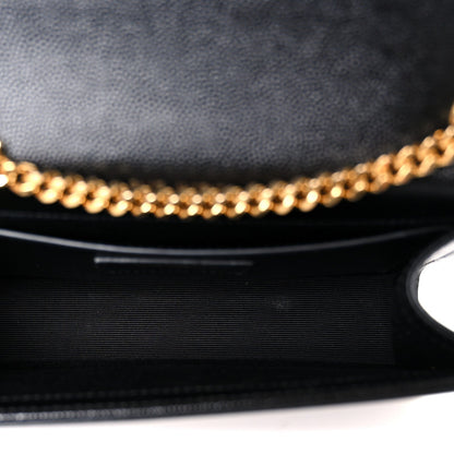 Grain De Poudre Small Monogram Kate Satchel Black