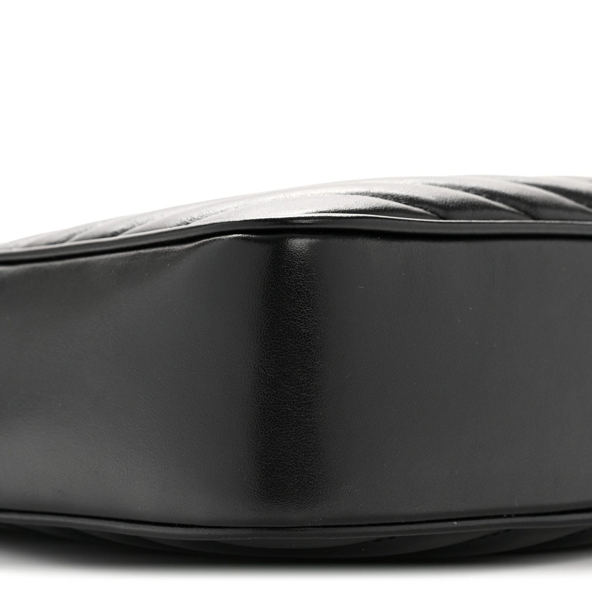 Calfskin Matelasse Monogram Lou Camera Bag Black