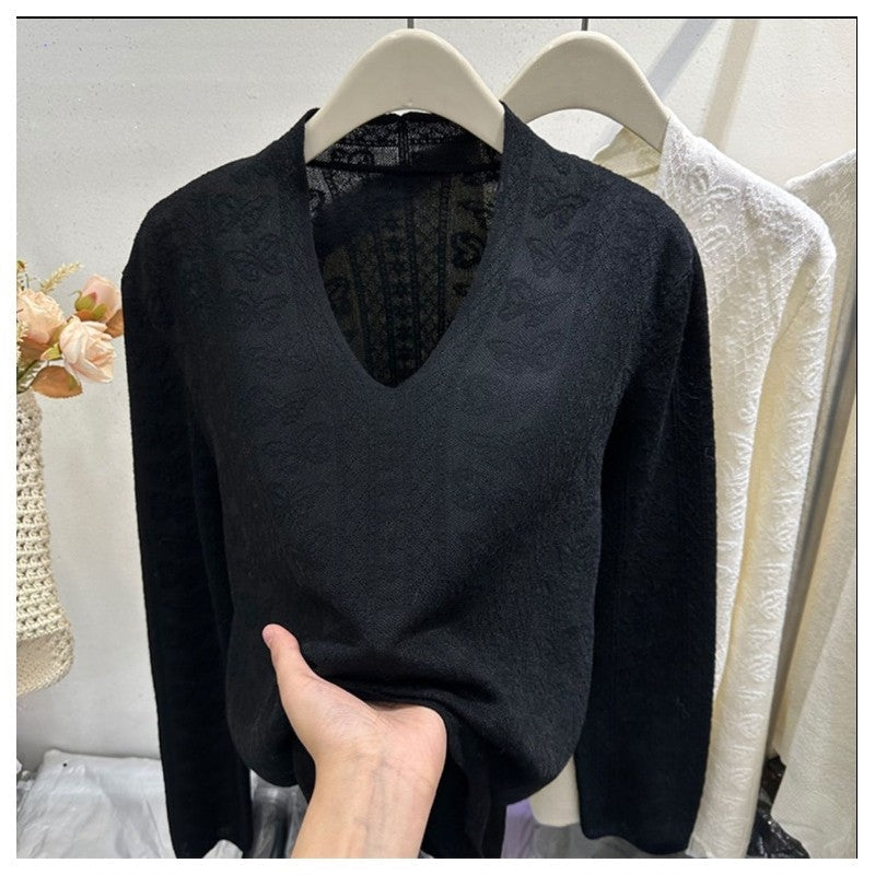 Loose Knit Sweater Set For Autumn Winter