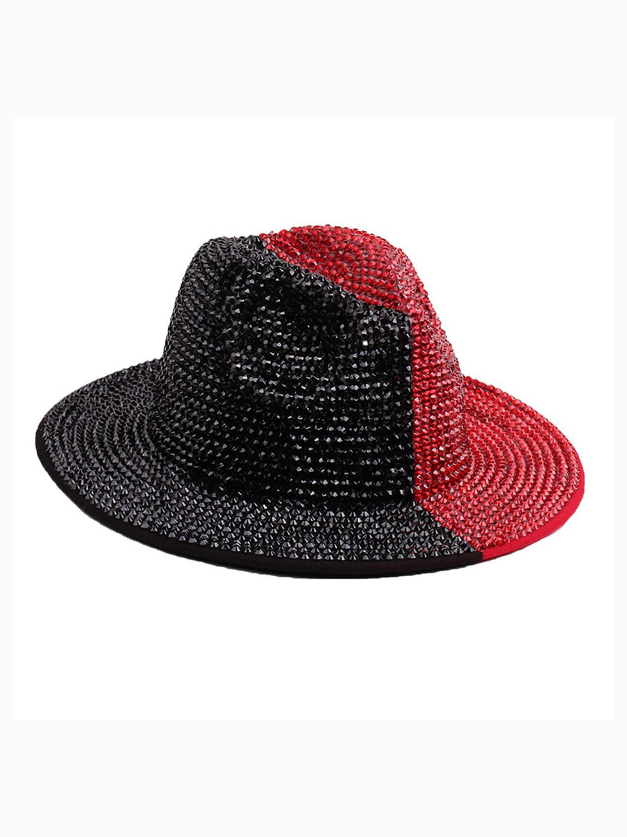 Jocelyn Sparkling Rhinestone Bucket Hat