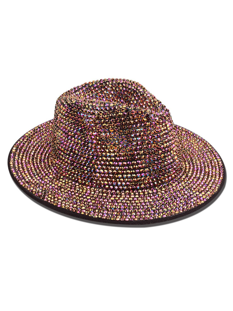Jocelyn Sparkling Rhinestone Bucket Hat