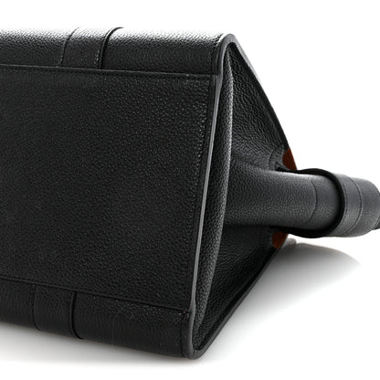 Small Classic Grain Small Zipped Bayswater Black