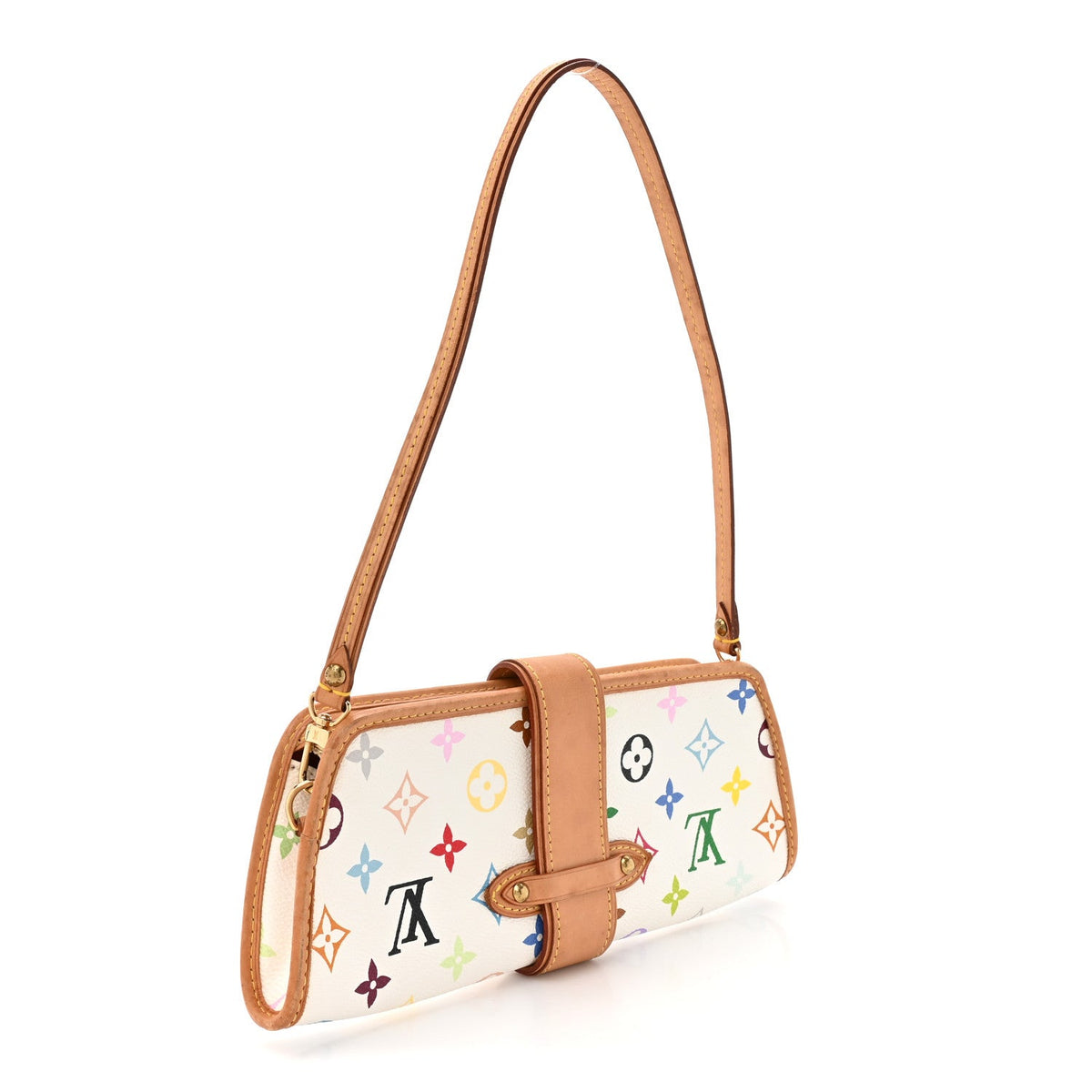 Monogram Multicolor Shirley White