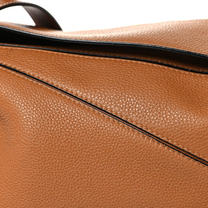 Calfskin Small Puzzle Bag Tan