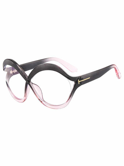 Rafaela Round Cross-Framed Sunglasses