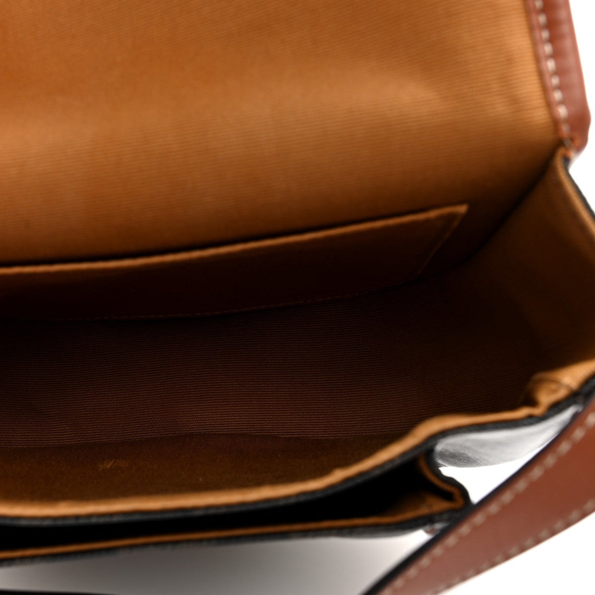 Triomphe Canvas Medium Folco Bag Tan