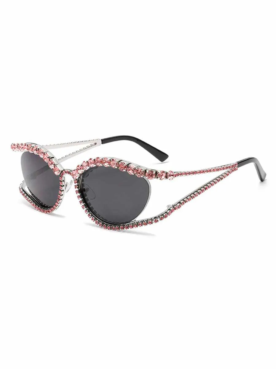 Nalani Diamond-Encrusted Sunglasses