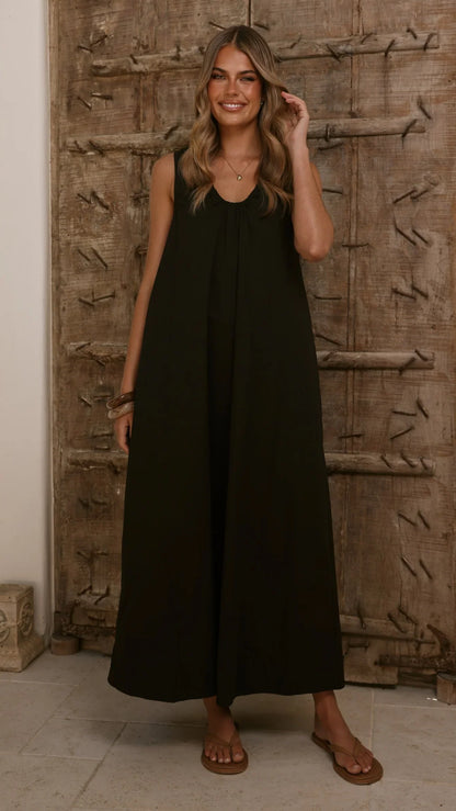 Rohan Maxi Dress - Black