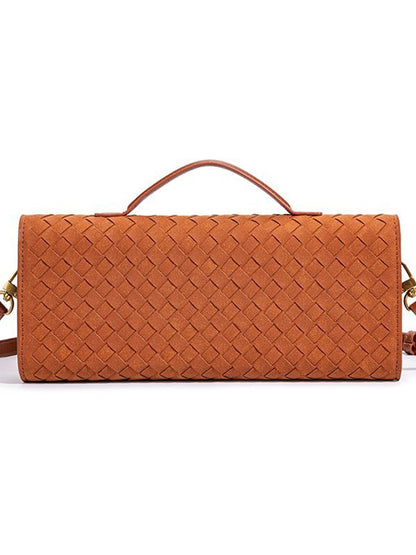 Aurora Hand-Woven Matte Cowhide Bag