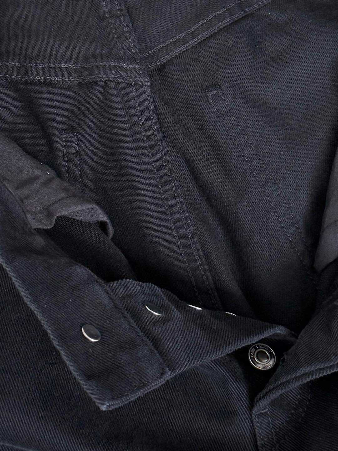 YSL Black Straight Jeans cotton