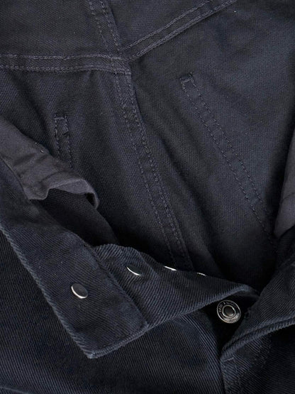 YSL Black Straight Jeans cotton