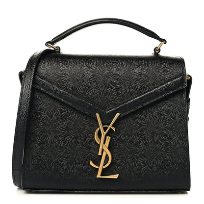 Grain de Poudre Mini Classic Monogram Cassandra Top Handle Black