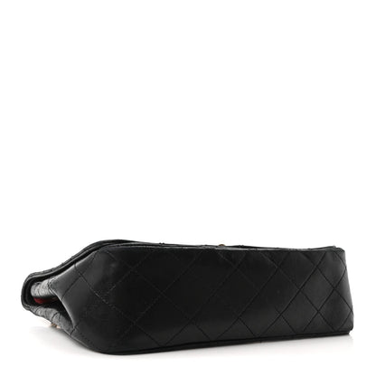 Lambskin Quilted Small Single Flap Black