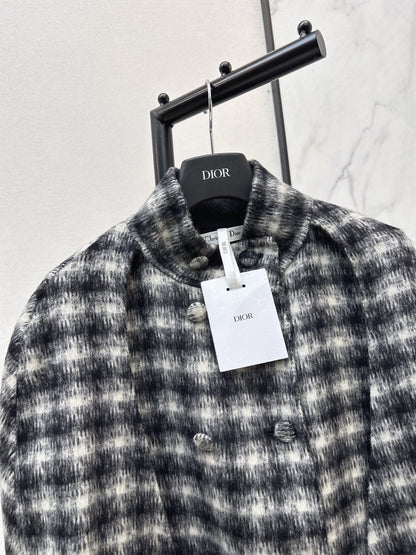 DIOR 25S PLAID COAT 543