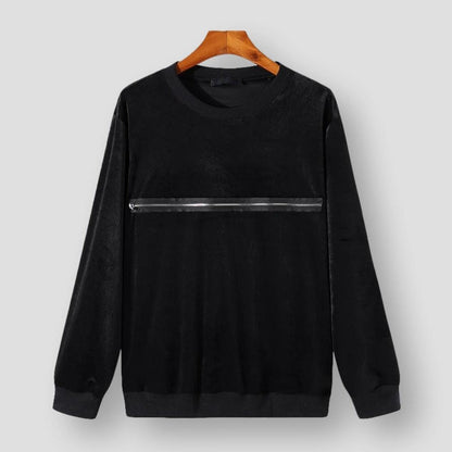 Sky Madrid Jefferson Velvet Sweater