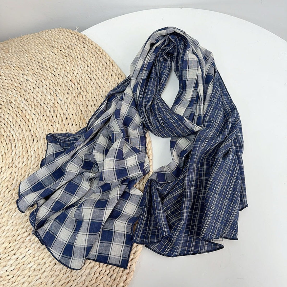 Scarvii - British Style Plaid Scarf