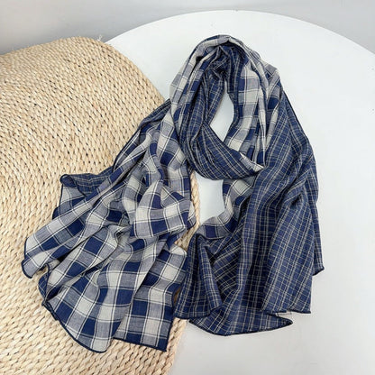 Scarvii - British Style Plaid Scarf