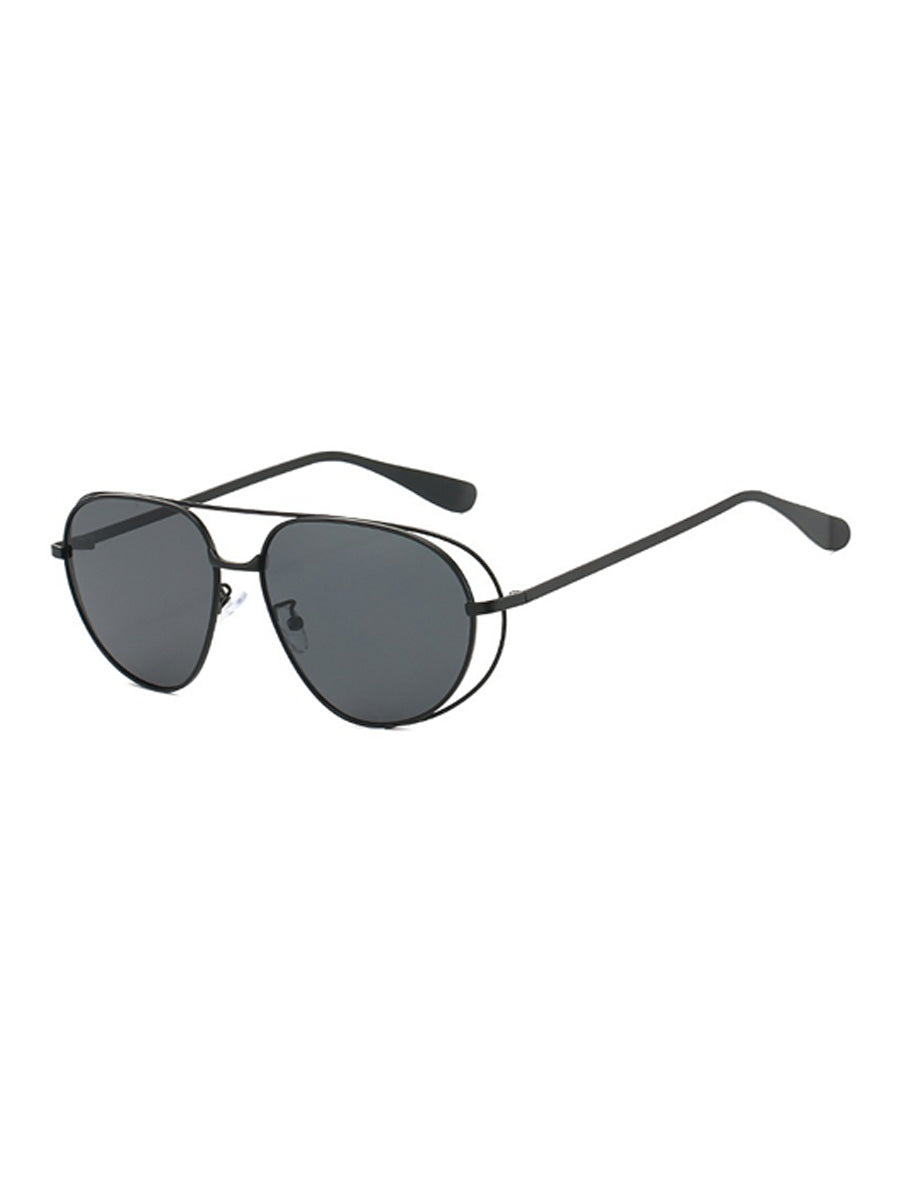 Ada Metal Aviator Sunglasses