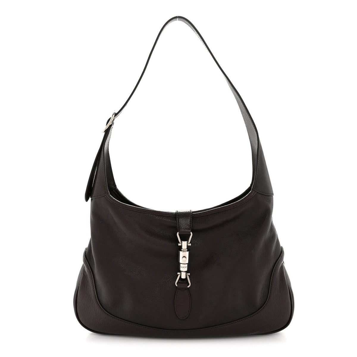 Goatskin Medium Jackie 1961 Hobo Dark Brown