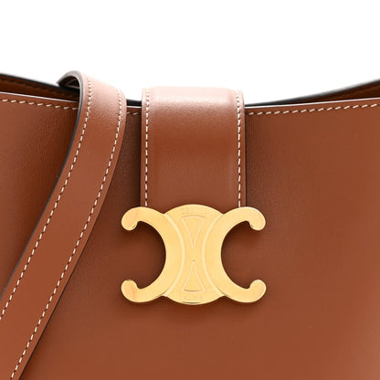 Smooth Calfskin Triomphe Small Louise Bag Tan