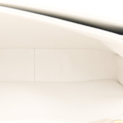 Shiny Calfskin Teen Triomphe White