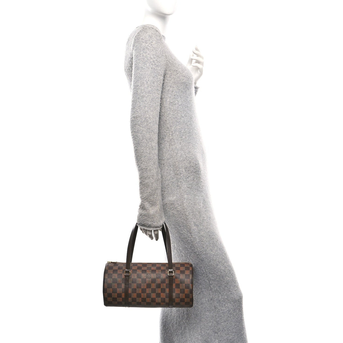 Damier Ebene Papillon 30 With Companion
