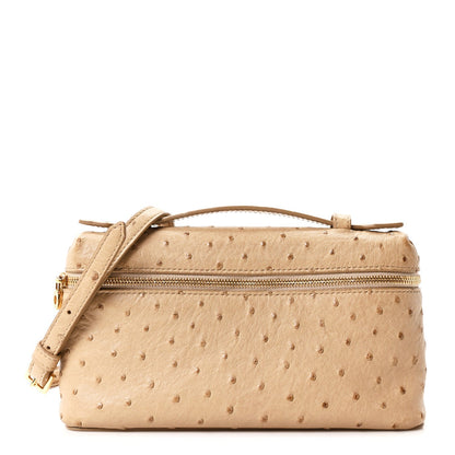 Ostrich L19 Extra Pocket Pouch Beige