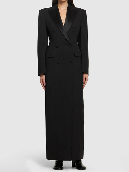 Olive Coat In Black