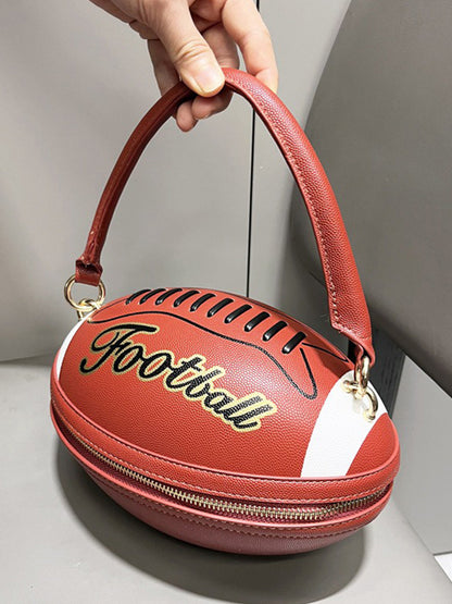 Rosalie Football-Shaped Bag