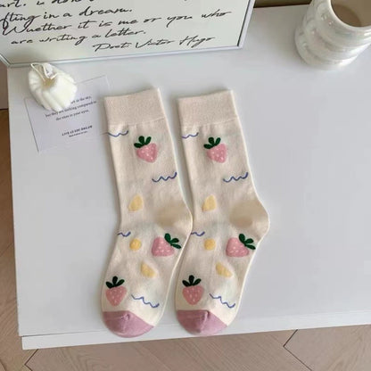 Rufia - Cute Artistic Pattern Socks