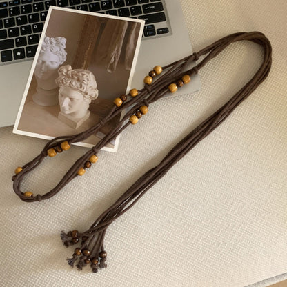Beco - Y2K Boho Braided Belt Waist Rope