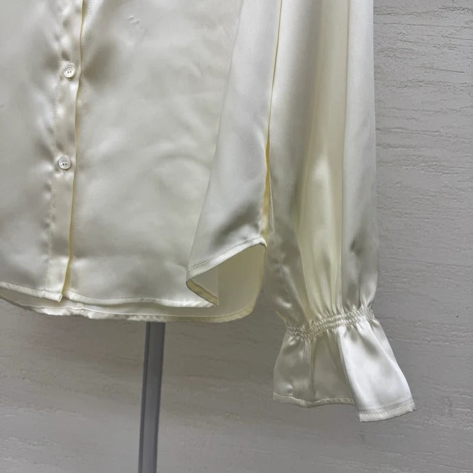 Chanel 2026 Shirt Cream Polyester 356977