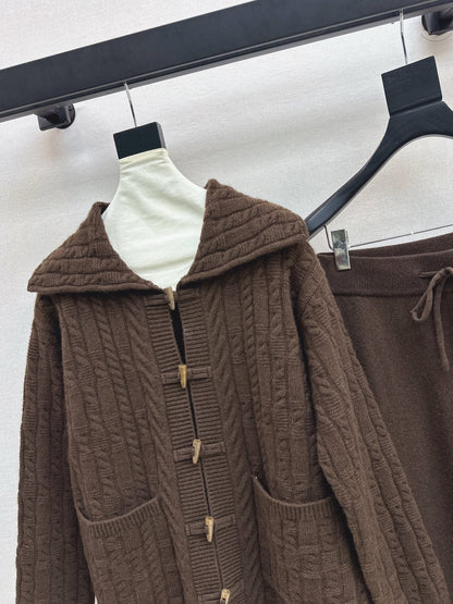 MAX MARA 25S OVERSIZED KNIT SET 034
