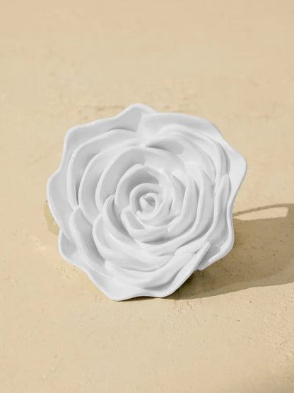 Celia Acrylic Camellia Clutch