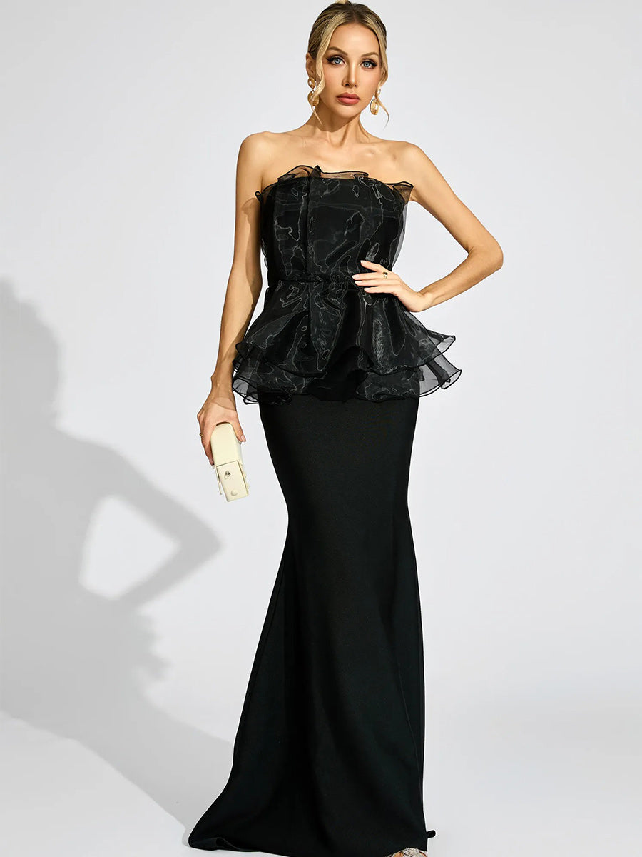 Allison Maxi Dress In Black