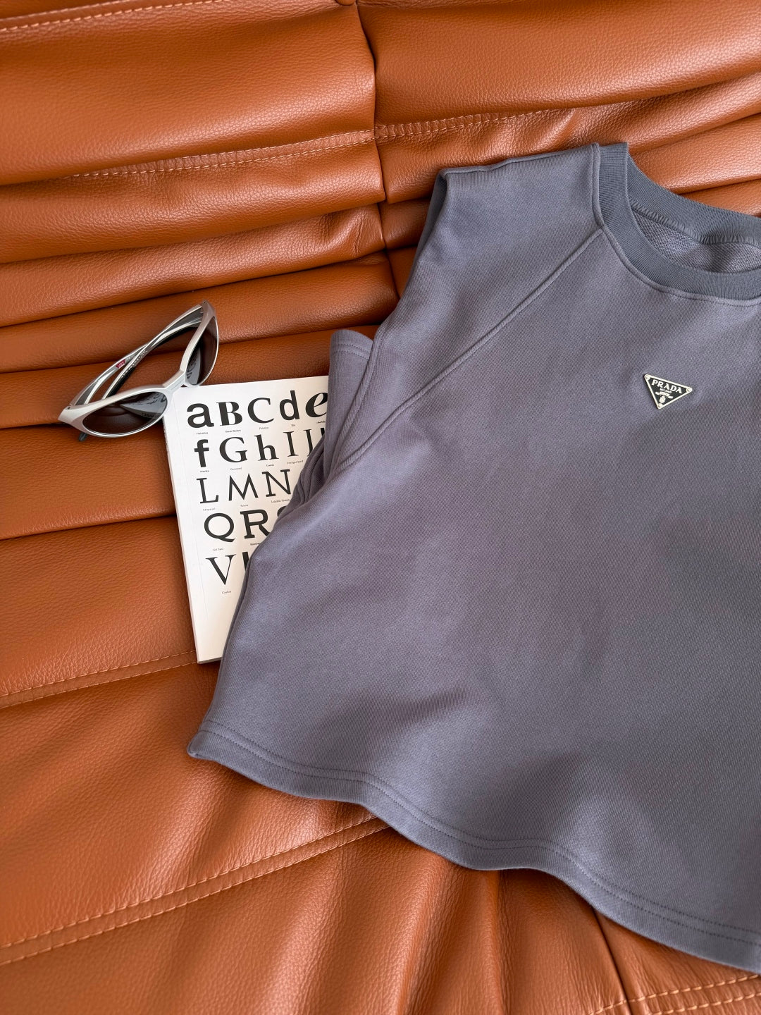 Prada 25 Set Light Purple Cotton