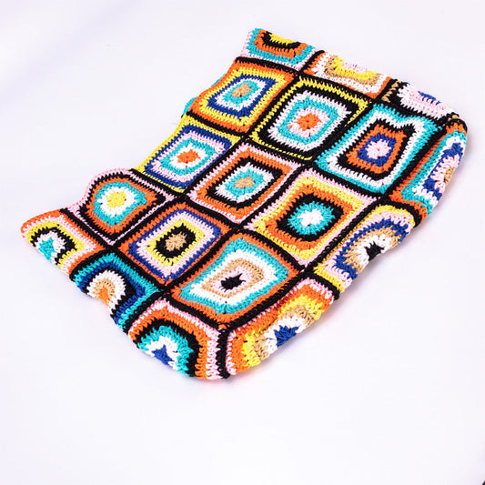 Crochet Granny Square Bag Jigsaw Bag