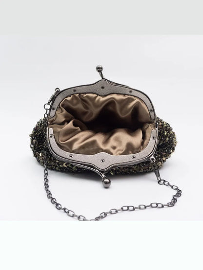 Jessamine Handmade Beaded and Sequined Bag
