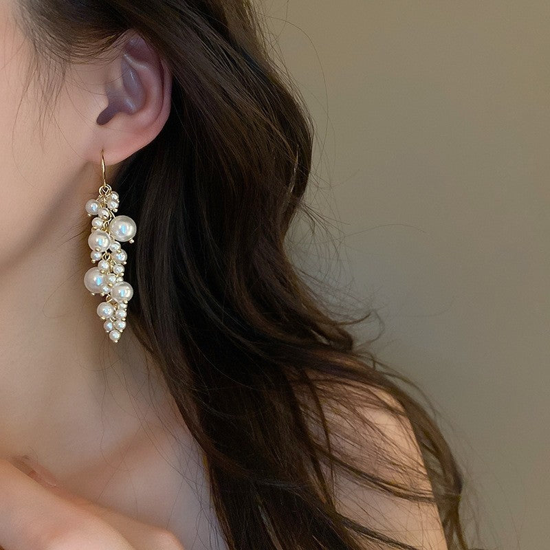 Pearl Fringe Earrings