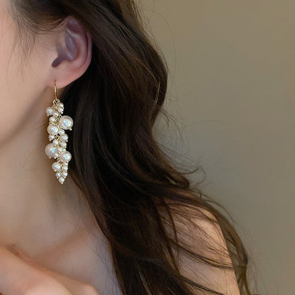 Pearl Fringe Earrings